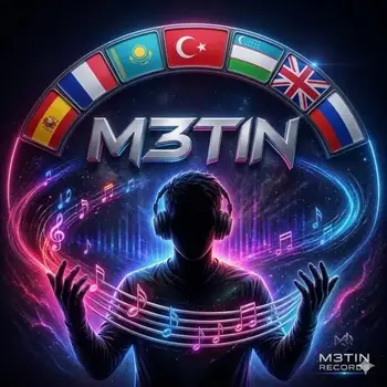 M3TIN — neon artist avatar